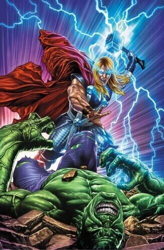 Hulk - Issue #8 - Mico Suayan Unknown 616 Exclusive Virgin Variant Thor NM+