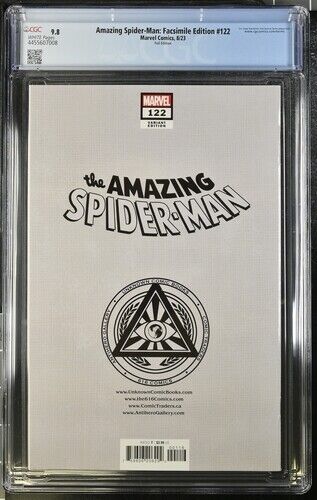 Amazing Spider-Man: Facsimile Edition #122 Foil Edition CGC 9.8 (2023)