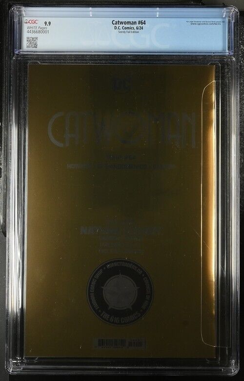 Catwoman #64 Szerdy Foil Edition CGC 9.9 (2024)