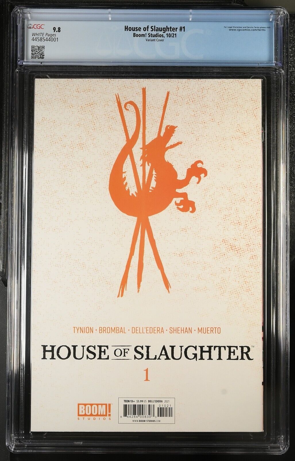 House of Slaughter #1 Variant Cover CGC 9.8 (2021)