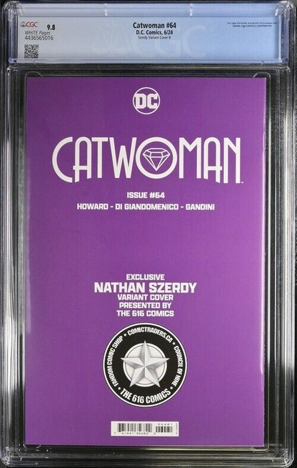 Catwoman #64 Szerdy Variant Cover B CGC 9.8 (2024)