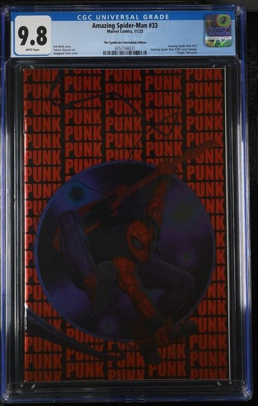 Amazing Spider-Man #33 Yoon Virgin Foil Variant CGC 9.8