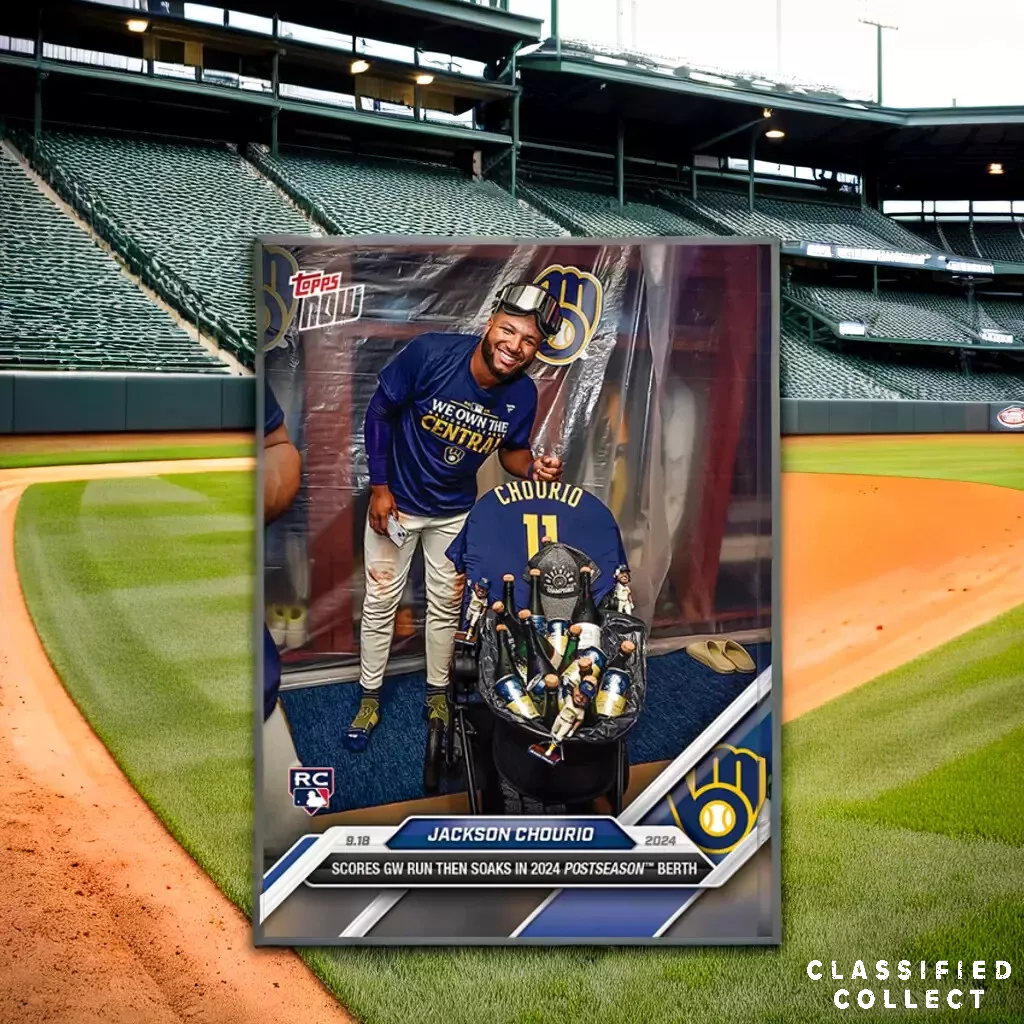 Jackson Chourio - 2024 MLB TOPPS NOW® Card 721