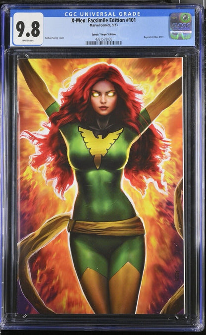 X-Men: Facsimile Edition #101 Szerdy Virgin Edition CGC 9.8 (2023)