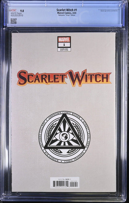 Scarlet Witch #1 - CGC 9.8 - Nakayama "Virgin" Edition