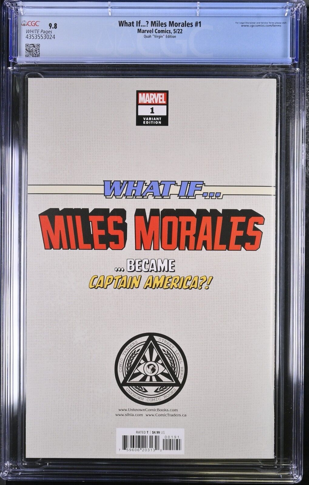 What if...? Miles Morales #1 Quah Virgin Edition CGC 9.8 (2022)