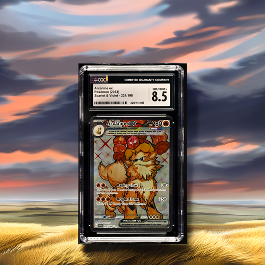 Pokemon Arcanine ex 224/198 Scarlet & Violet - SV1EN English 8.5 (2023)