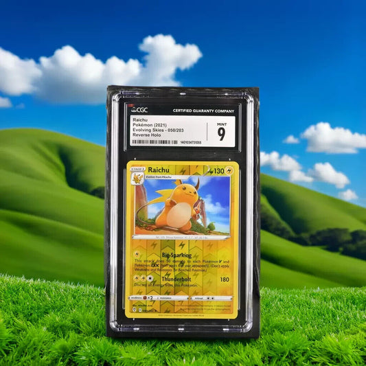 Pokemon Raichu 050/203 Evolving Skies English 9 (2021)