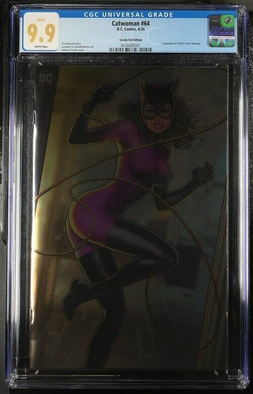 Catwoman #64 Szerdy Foil Edition CGC 9.9 (2024)