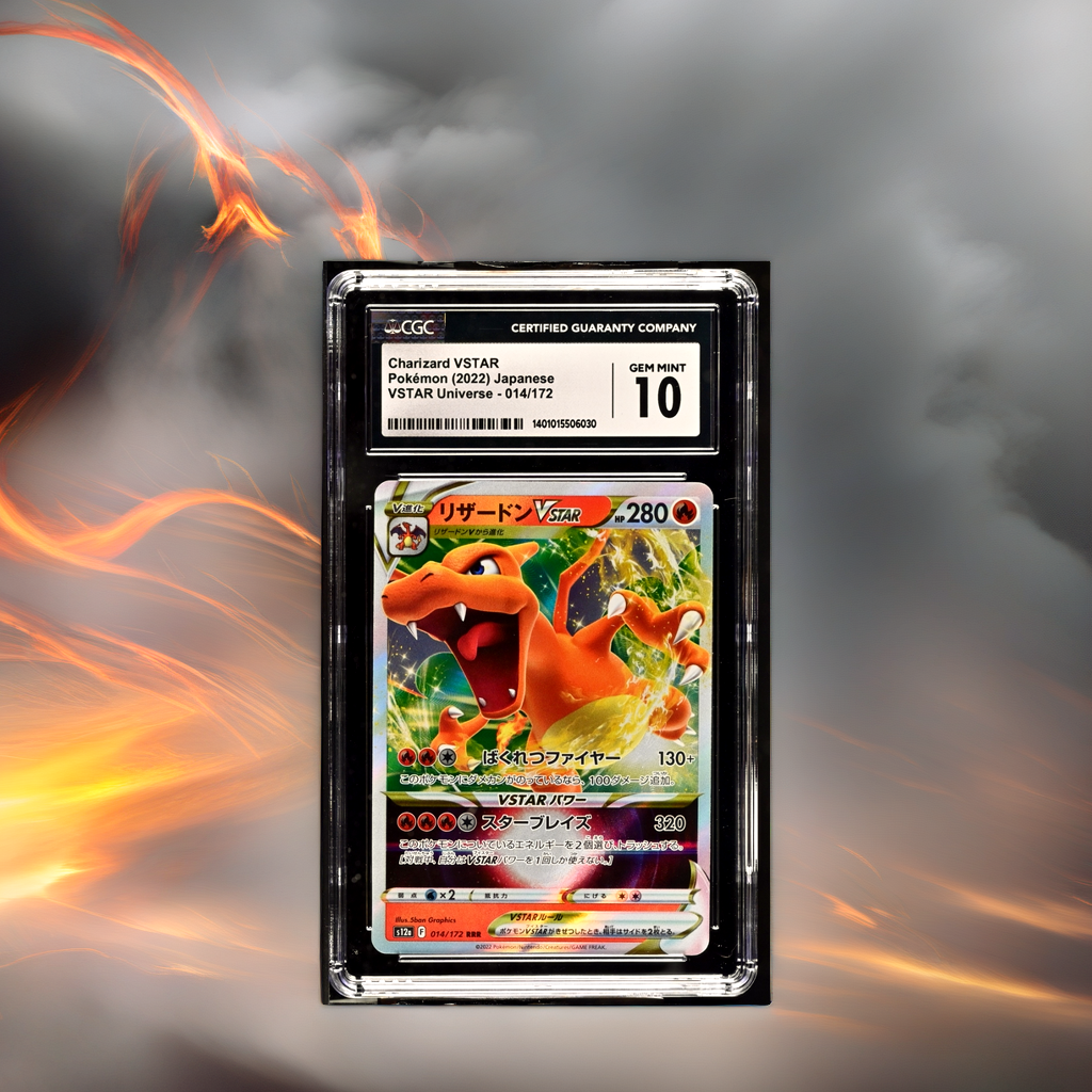 Pokemon Charizard VSTAR 014/172 s12a  Japanese Gem Mint 10 (2022)