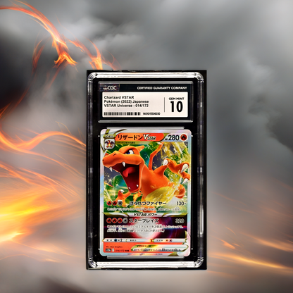 Pokemon Charizard VSTAR 014/172 s12a  Japanese Gem Mint 10 (2022)