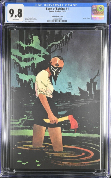 Book of Butcher #1 Strips Variant Cover CGC 9.8 (2024)