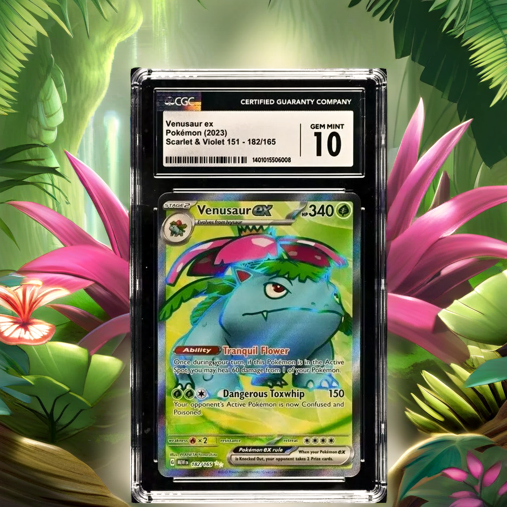 Pokemon Venusaur ex 182/165 MEW EN English Gem Mint 10 (2023)