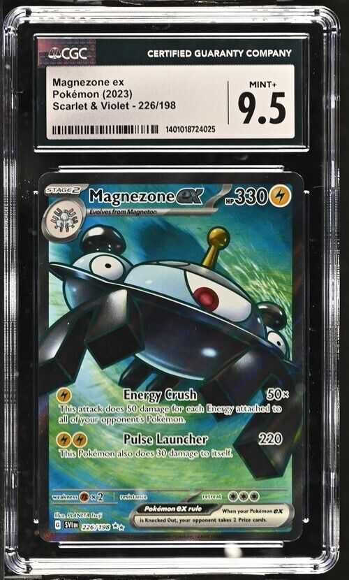 Pokemon Magnezone ex 226/198 Scarlet & Violet - SV1EN English Mint+ 9.5 (2023)