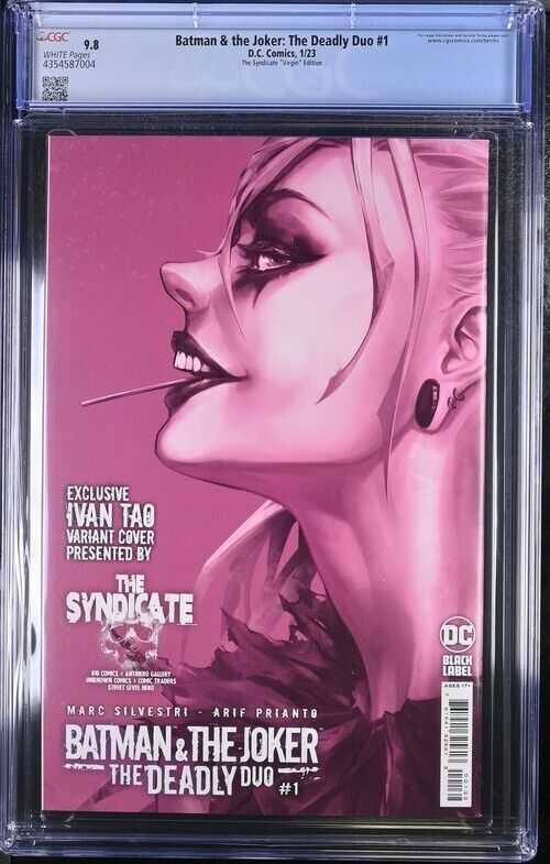 Batman & the Joker: The Deadly Duo #1 - CGC 9.8 - Tao Virgin Variant