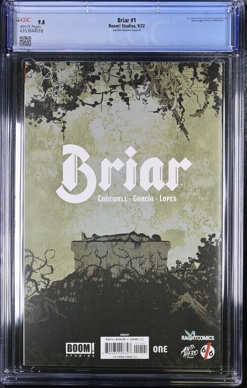 Briar 1  Virgin Variant Lacchei CGC 9.8 (2022)