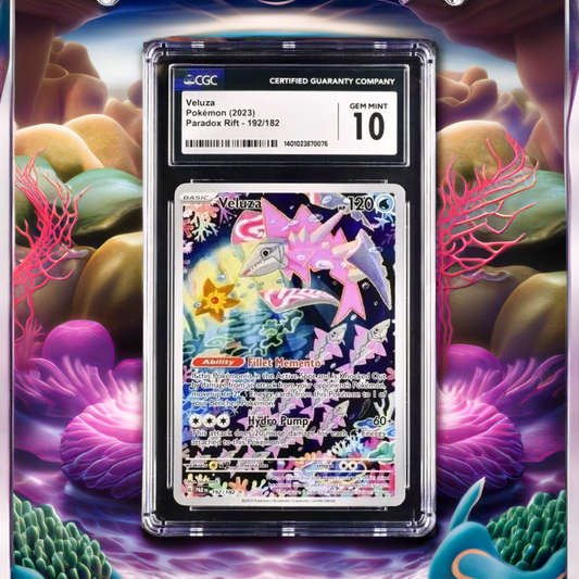 Pokemon Veluza 192/182 Paradox Rift - PAR EN English Gem Mint 10 (2023)