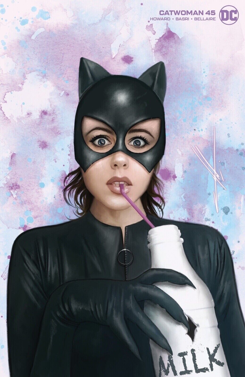 Catwoman 45 Carla Cohen 616 Milk Thief Minimal Trade Dress Variant