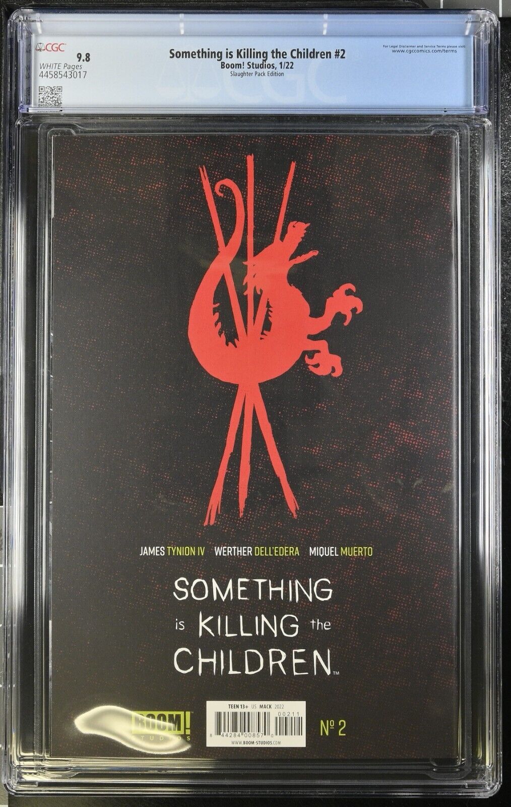 Something is Killing the Children #2 Slaughter Pack Edition CGC 9.8 (2022)