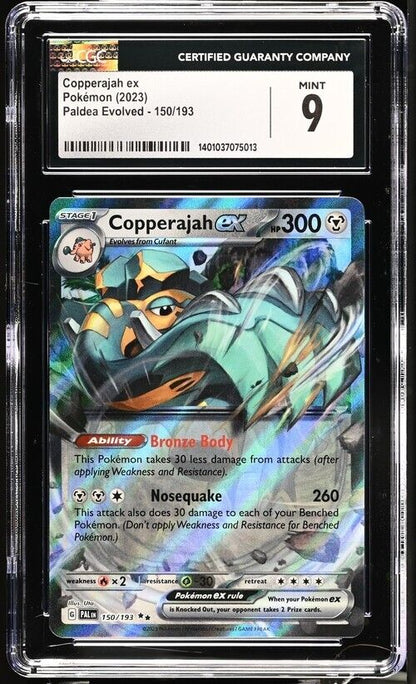 Pokemon Copperajah ex 150/193 Paldea Evolved - PAL EN English 9 (2023)