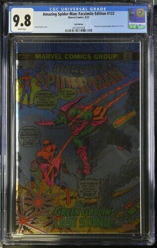 Amazing Spider-Man: Facsimile Edition #122 Foil Edition CGC 9.8 (2023)