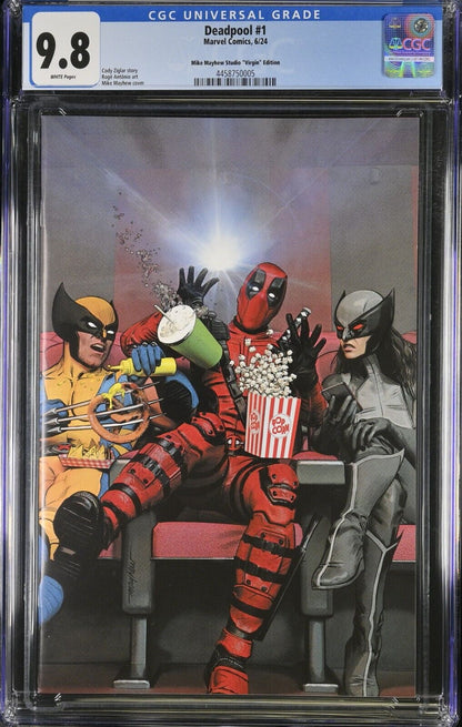 Deadpool  #1 Mike Mayhew Studio ""Virgin"" Edition CGC 9.8 (2024)