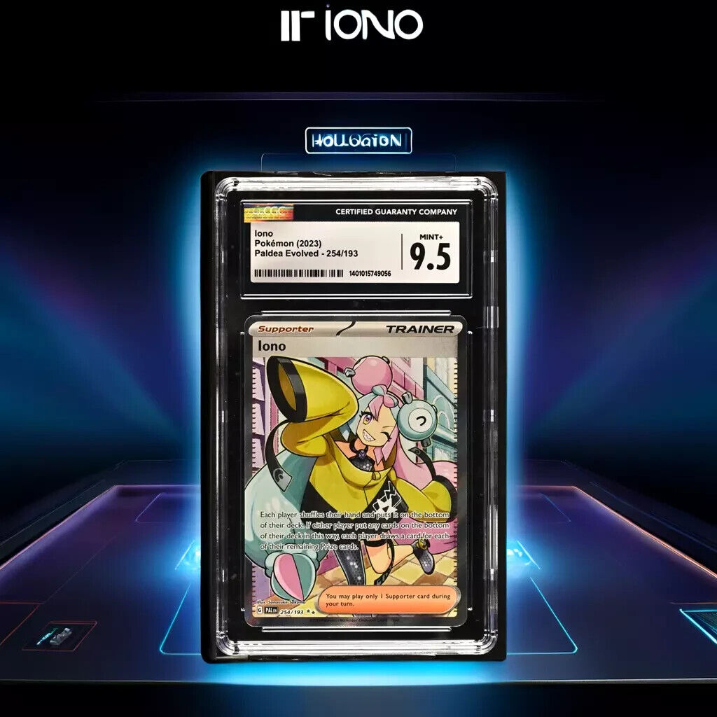 Pokemon Iono 254/193 Paldea Evolved - PAL EN English Mint+ 9.5 (2023)