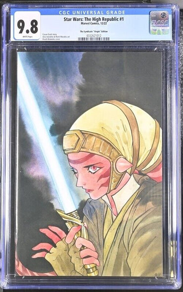 Star Wars: The High Republic #1 The Syndicate "Virgin" Edition CGC 9.8 (2022)