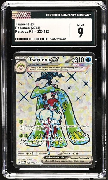 Pokemon Tsareena ex 220/182 Paradox Rift - PAR EN English 9 (2023)