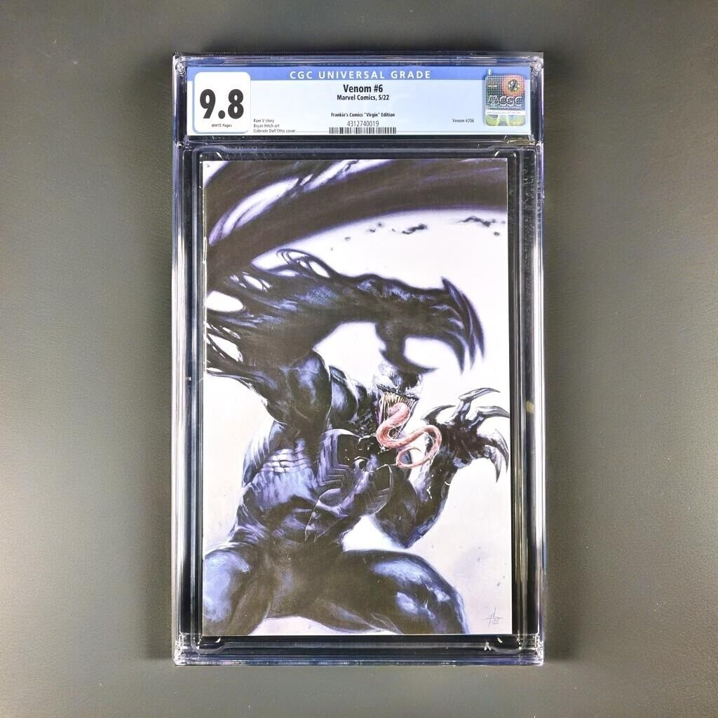 Venom # 6 Gabriele Dell'Otto Virgin Variant CGC 9.8 (2022)