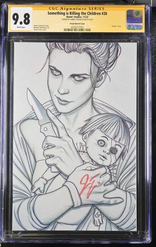 Something is Killing the Children #26 Cover D 1:50 Signed by Frison 9.8