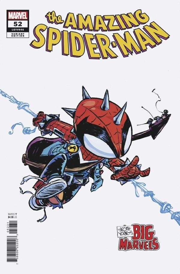 Amazing Spider-Man #52 Skottie Young Big Marvels Excl Trade Dress Variant (2024)