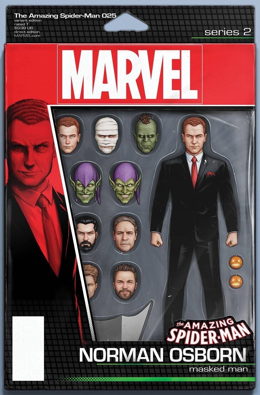 Amazing Spider-Man #25 Norman Osborn Action Figure Variant (2015)