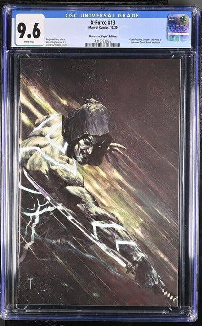 X-Force Issue #13 Mastrazzo Virgin Edition CGC 9.6 NM+ (2020)