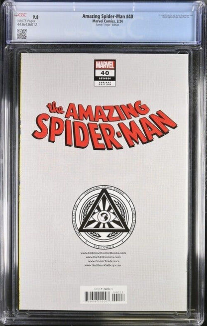 Amazing Spider-Man #40 Szerdy "Virgin" Edition CGC 9.8 (2024)