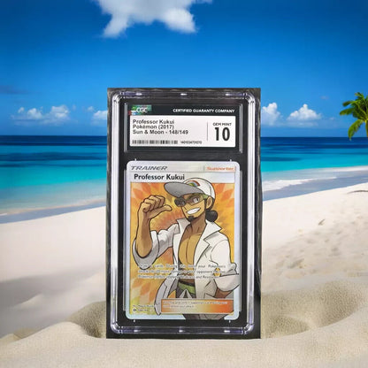 Pokemon Professor Kukui 148/149 Sun & Moon English Ultra Rare Gem Mint 10 (2017)