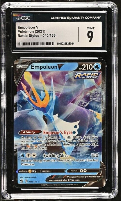 Pokemon Empoleon V 040/163 Battle Styles English 9 (2021)