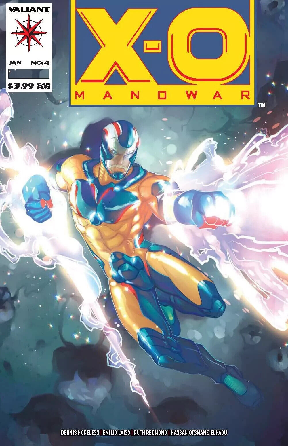 X-O Manowar #4 Meghan Hetrick Layton Tribute Vintage Trade Dress Variant