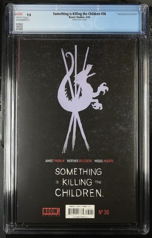 Something is Killing the Children #36 Forbes Variant Cover CGC 9.8 (2024)