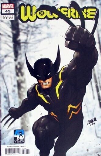 Wolverine #49 Black Costume Variant Nakayama