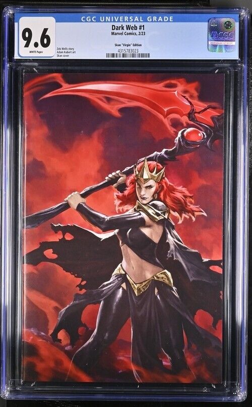 DARK WEB Issue #1 - CGC 9.6 - SKAN Virgin (2023)