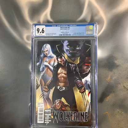 Wolverine #4 Djurdjevic Variant 1:50 CGC 9.6 NM+ (2011)