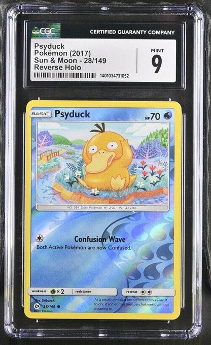 Pokemon Psyduck 28/149 Sun & Moon English 9 (2017)