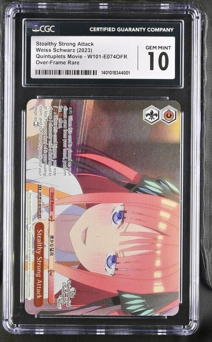 Weiss Schwarz Stealthy Strong Attack W101-E074OFR TQQM English OFR GM10 (2023)