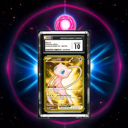 Pokemon Mew ex 205/165 Scarlet & Violet 151 - MEW EN English Gem Mint 10 (2023)