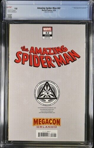 Amazing Spider-Man #42 Ejikure Foil Edition CGC 9.8 (2024)