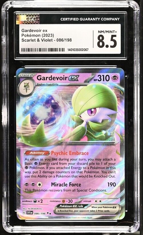 Pokemon Gardevoir ex 086/198 Scarlet & Violet - SV1EN English 8.5 (2023)