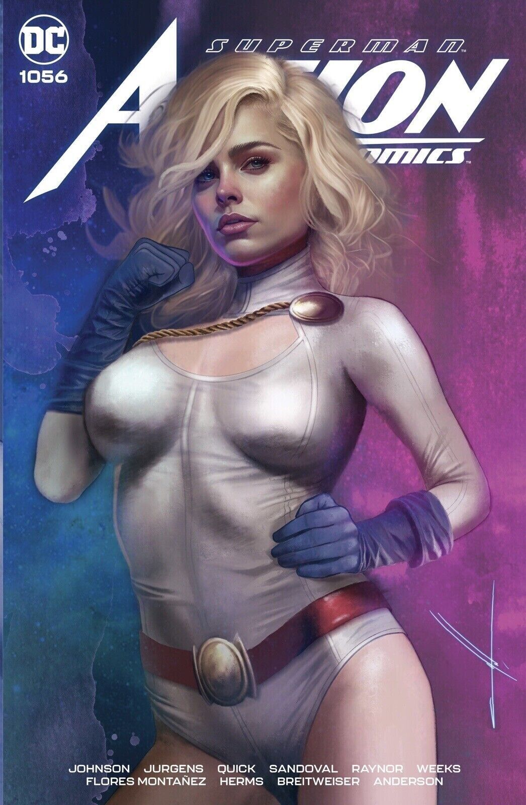 Action Comics - Issue #1056 - Carla Cohen 616 POWER GIRL Trade Dress Variant NM+