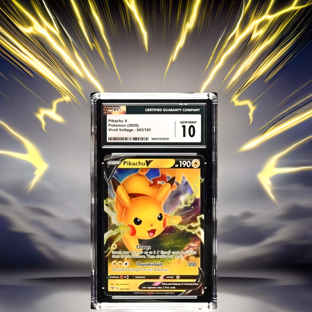 Pokemon Pikachu V 043/185 Vivid Voltage English Gem Mint 10 (2020)