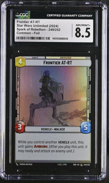 Star Wars Frontier AT-RT 249/252 Spark of Rebellion English C Foil 8.5 (2024)